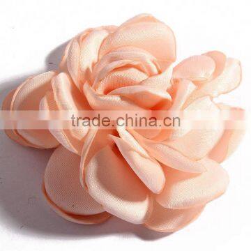 Handmade Singe Fabric Flower Clip for Kids Hair Accessories photo-4