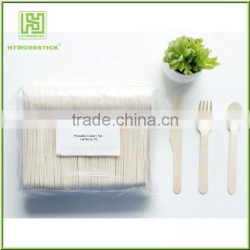 Eco-friendly Disposable Wood Cutlery Set photo-6