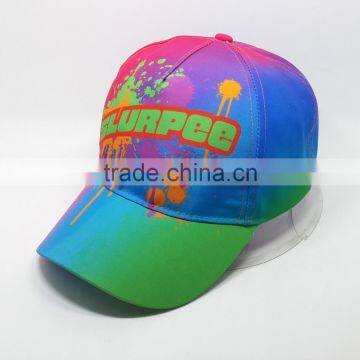 2016 cheap soft microfiber running sport hat /fold cap with printed LOGO