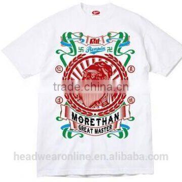 2014 Fashion T-Shirts With Different Printing Logo Design And Color