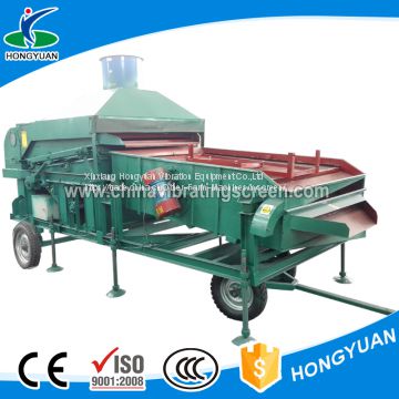 Large power screening lentil agricultural processing machine