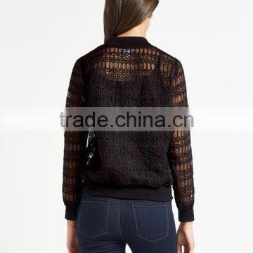 2016 Hot Sale Fashion Design Women Jacket Bomber Jacket photo-2