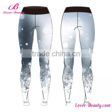 Fashion Print 92% Polyester 8% Spandex Custom Leggings