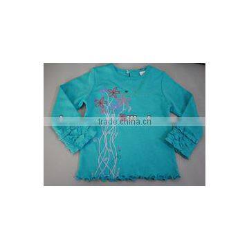 Baby Ruffle Sleeve T-shirts Baby Clothes photo-3