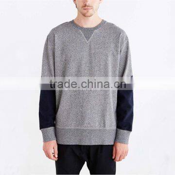 Customize mens oversized loose style sweatshirt 100 polyester sweatshirt