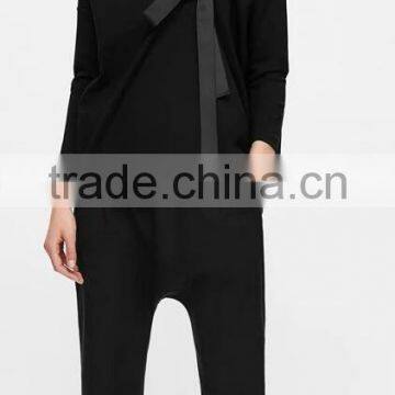 Runwaylover EY2380B Europe Style 2017 Ladies Fashion Pure Color Blouse photo-3