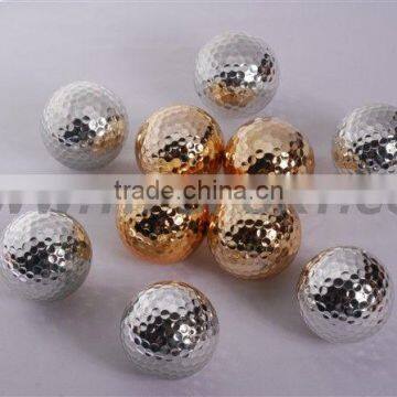 Crystal Golf Balls Golden and Silver Color photo-2