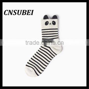 Shaoxing Socks Factory Cute 3D Cozy Cartoon Design Young Girl Teen Tube Cartoon Socks for Wholesale photo-3