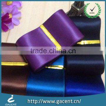 Single or Dunble Face Printed Pattern Polyester Satin Ribbon photo-4