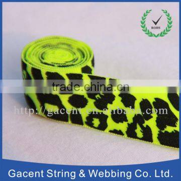 Factory supplying upholstery custom made sofa elastic webbing with jacquard