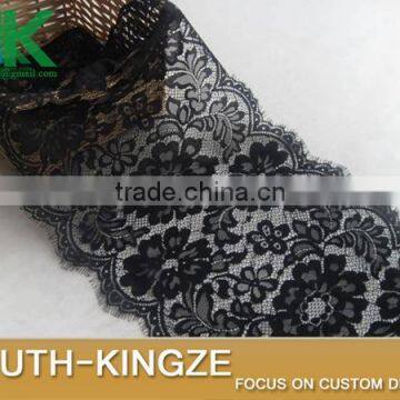 2016 FASHION Lace Fabric 6M/Lot 4 Color Optional Eyelash Diy Clothing Accessories Lace Trim Width 26cm 2016 FASHION40128 photo-6