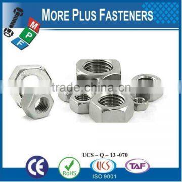 Made in Taiwan Heavy Hex Structural Black Phosphate Zinc Finish Hex Nut