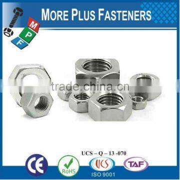 Made in Taiwan Stainless Steel Black Coated Zinc Finish Heavy Hex Nut photo-2