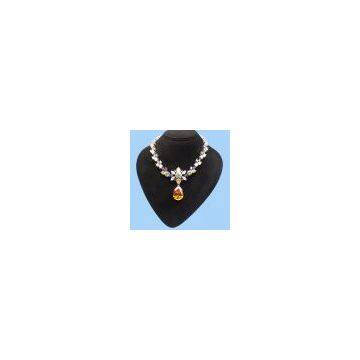Sell Cubic Zirconia Silver Necklace