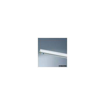 Single-Tube Magnetic Fluorescent Light Fixture With Shade