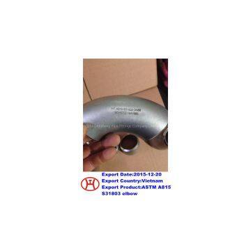 ASTM A815 S31803 45 degree elbow