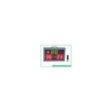 High School Badminton / Table Tennis Electronic Scoreboard Portable , Aluminum Housing