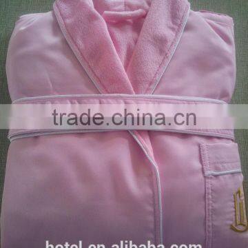 hotel color coral Bathrobe