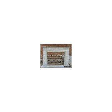 marble fireplace