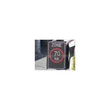 Automatically 1R1W Single Chip Adjust Outdoor Moving Led Traffic Signs Controlled by PC