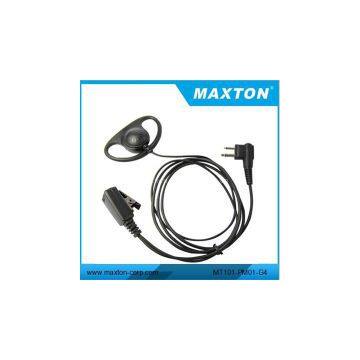 G shape earhook earpiece for Motorola GP300 GP88 radio