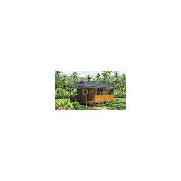 Light Steel Frame Home Beach Bungalows / Quick Assemble Beach House