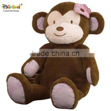 Aipinqi CMYE03 grey monkey plush toy