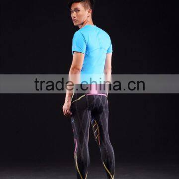 Men Compression Pants Running Compression Tights photo-2