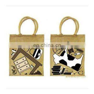 Jute shopping bag