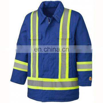 China factory 100 cotton flame retardant 3m reflective workwear uniforms