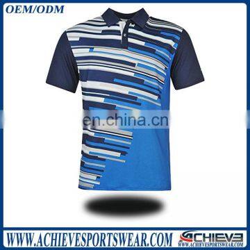 2017 Wholesale Men's regular dry fit Pocket Polo shirt customized logo t shirt