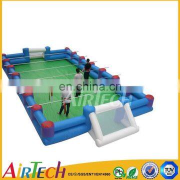 popular inflatable soccer field for sale,inflatable football court, football land