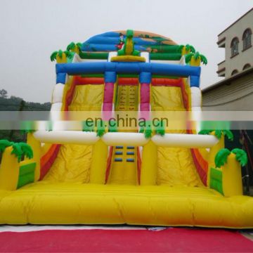 inflatable halloween slide