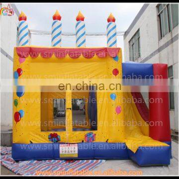 Inflatable bouncer, air trampoline, inflatable bouncer with candle for sale