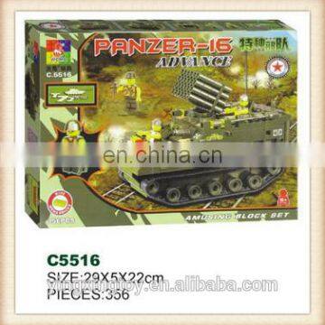 New product plastic kids military block toy