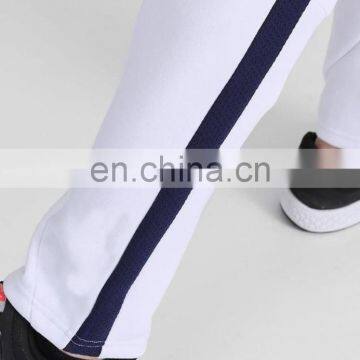 100% Polyester White Custom Tracksuit Buttoms for Men photo-6