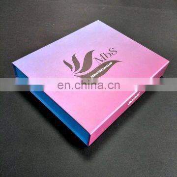 colorfull custom box with magnet for clothes .swimswer underwear packing