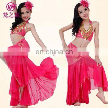 Newest Arrival Hot Sexy Beaded Tassel Children Girls Belly Dance Costume With Size S M L ET-055 photo-3