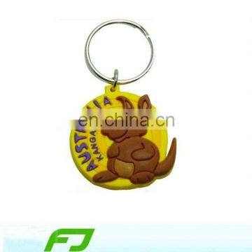 Pvc 3d logos keychain