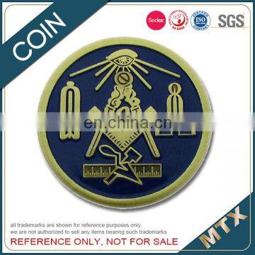 Custom copper military coin