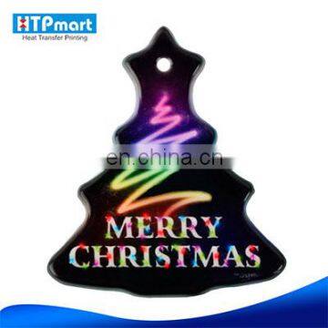 Sublimation Ceramic Ornaments for Christmas Decorative