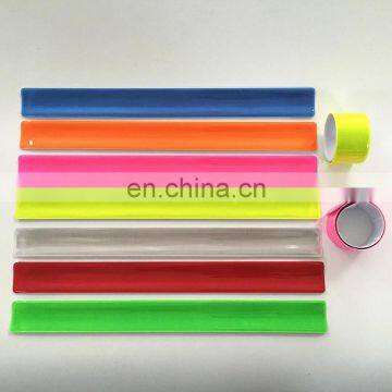 EN13356 high visibility Reflective snap bracelet