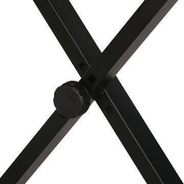 Wholesale Musical Instrument Leather Folding Adjustable Piano Stool Keyboard Bench Electronic Organ Stool photo-4