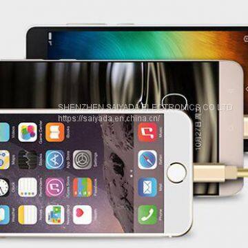 USB Cable LOGO Printed Stretch One Tow Three Data Cable Type-c Customized 2a Three-in-one Charging Cable Android Apple Universal Quick Charging Cable photo-4