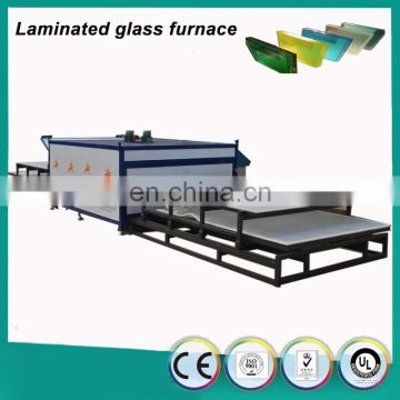 Laminated glass furnace laminating glass machine