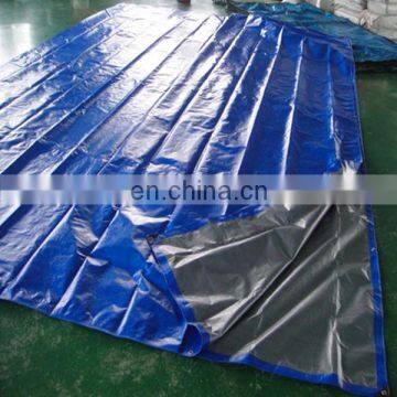 Vinyl coated polyester mesh fabric blue Tarpaulin silver for philippines fabrics suppliers