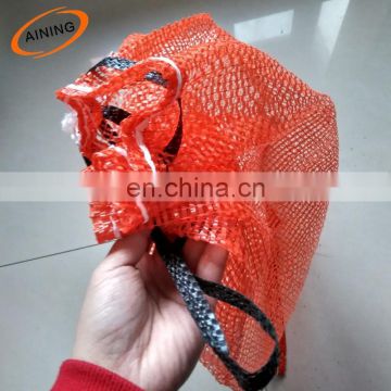 RED COLOR PP tubular mesh bag/Vegetable mesh bag/fruit mesh bag