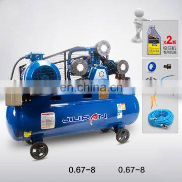 JR-0.67-8 JR-0.67-12.5 Belt Driven Lubricated High Pressure Piston Air Compressor