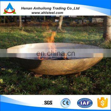 fashion corten steel fire bowl outdoor for decoration