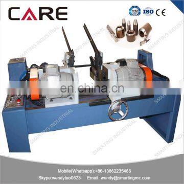 Automatic pneumatic chamfer machine of double end for steel pipes/tubes/rods